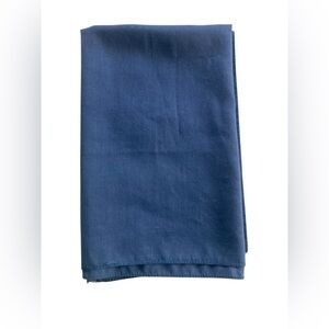 Vintage Thin Blue Cloth Napkin/Handkerchief 17.5” x 17”